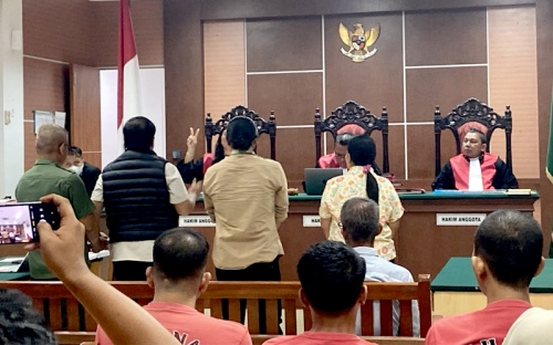 Sidang Perdana Kasus Penipuan dan Pencurian Modus Jual Beli Tabung Gas Elpiji